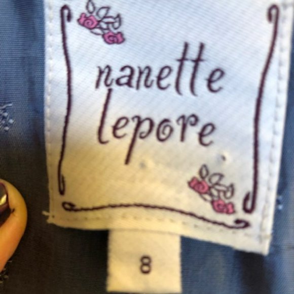 Nanette Lepore Vintage-Style Suit, skirt size 6,  jacket size 8 Petite, fabric? - Picture 2 of 12